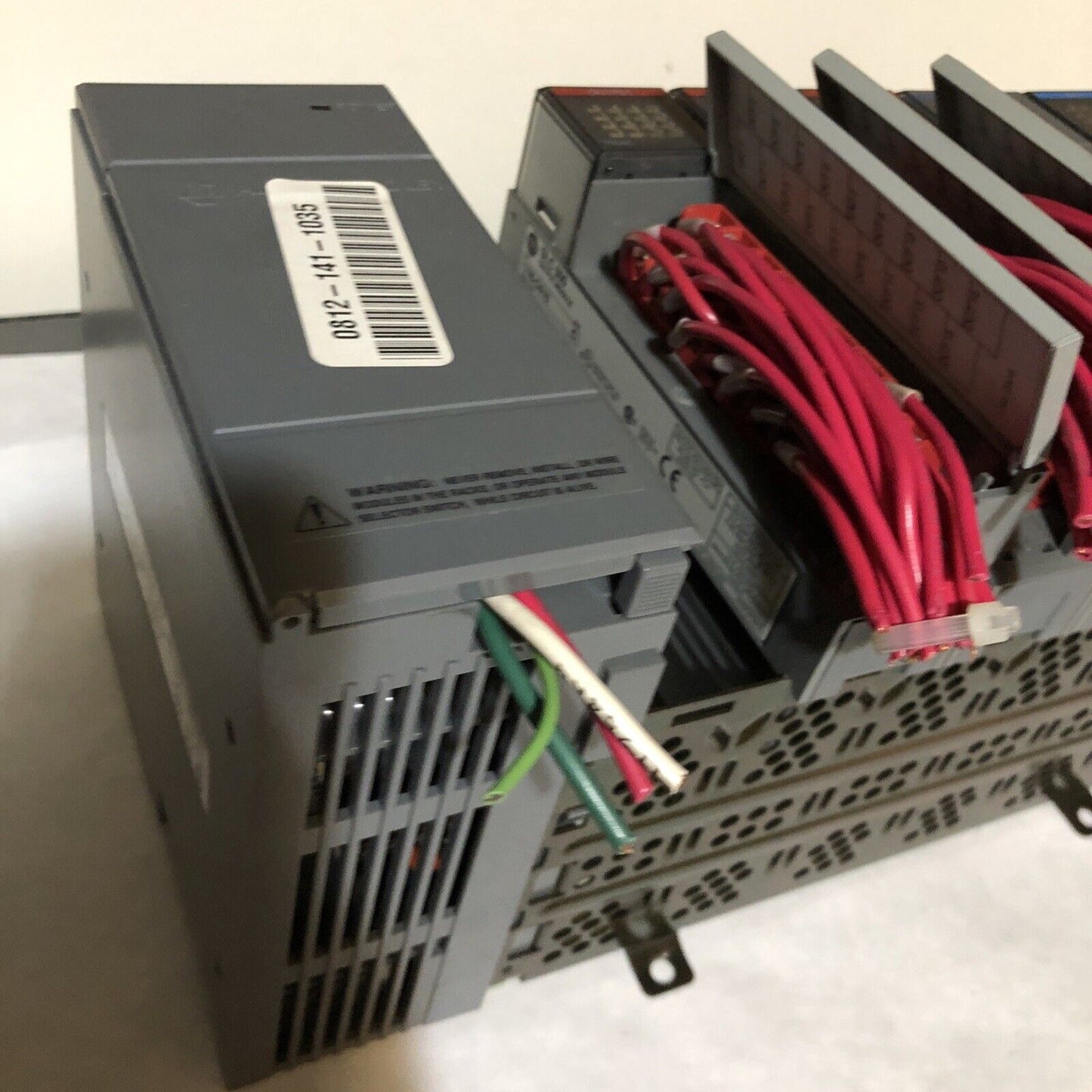 Allen Bradley Slc 500 Plc Rack,1746-A10,1746-Ob8,1746-Iv16,1746-Oa16,Bf