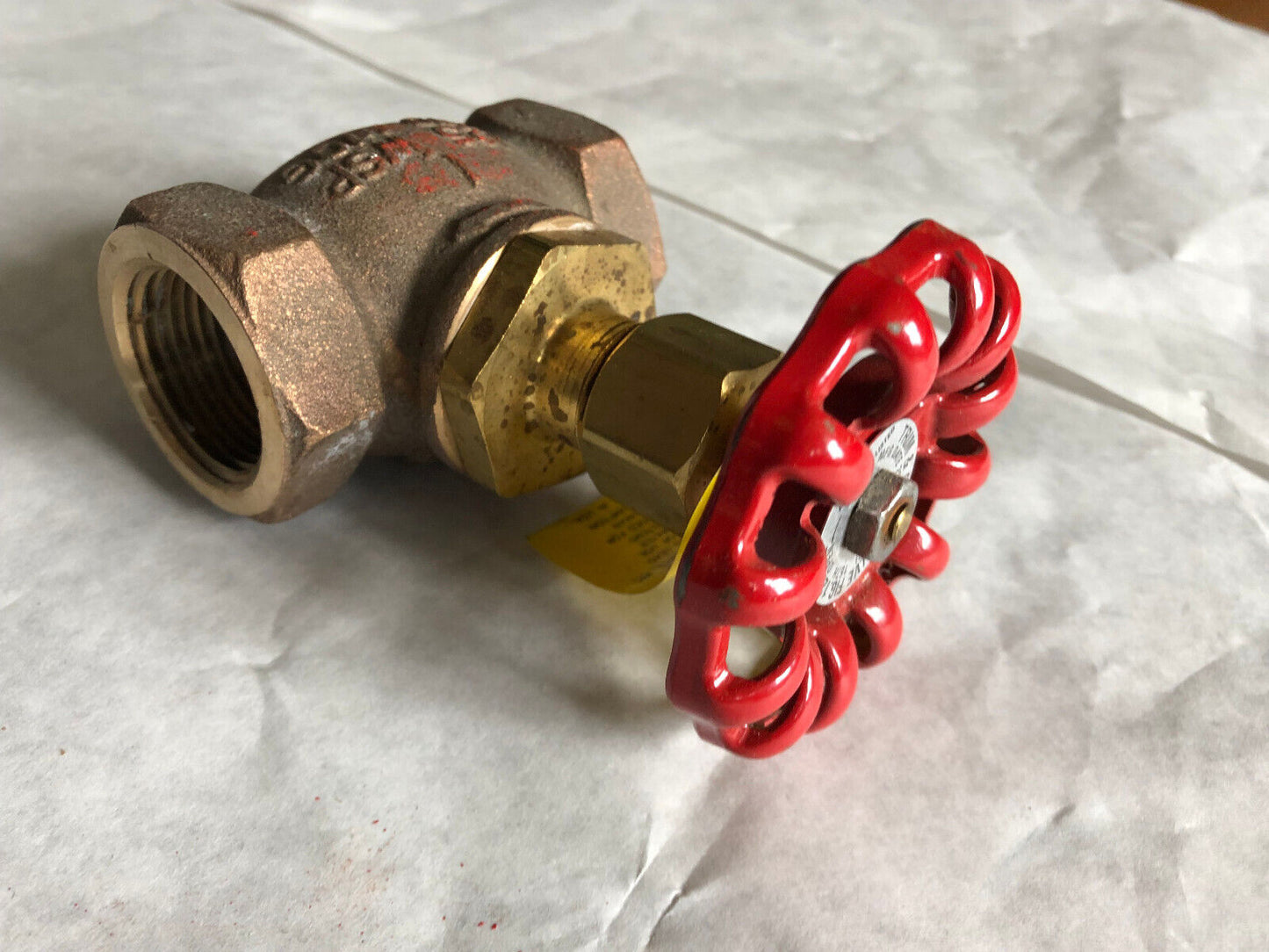 New 1" Npt United Randleman 125Sul Globe Valve,Sweat Stop Valve 125 Wsp 200,Aj