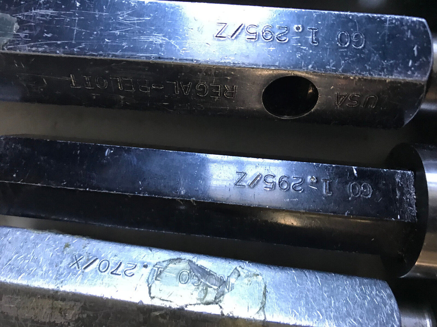 Lot Plug Gage Go Nogo Van Keuren 1.258,1.270,1.295,1.302,1.28125,Es