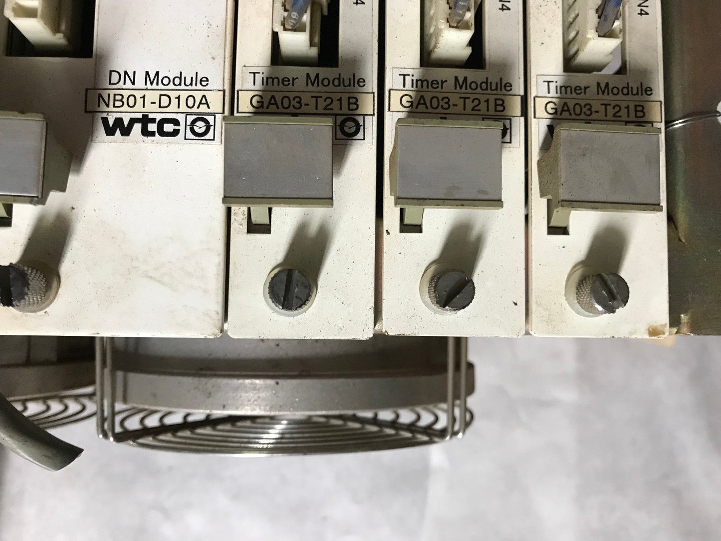 Wtc Mr01-P22a Power Module,Nb01-D10a,Ga03-T21b Timer Module,Dn Module,Aa