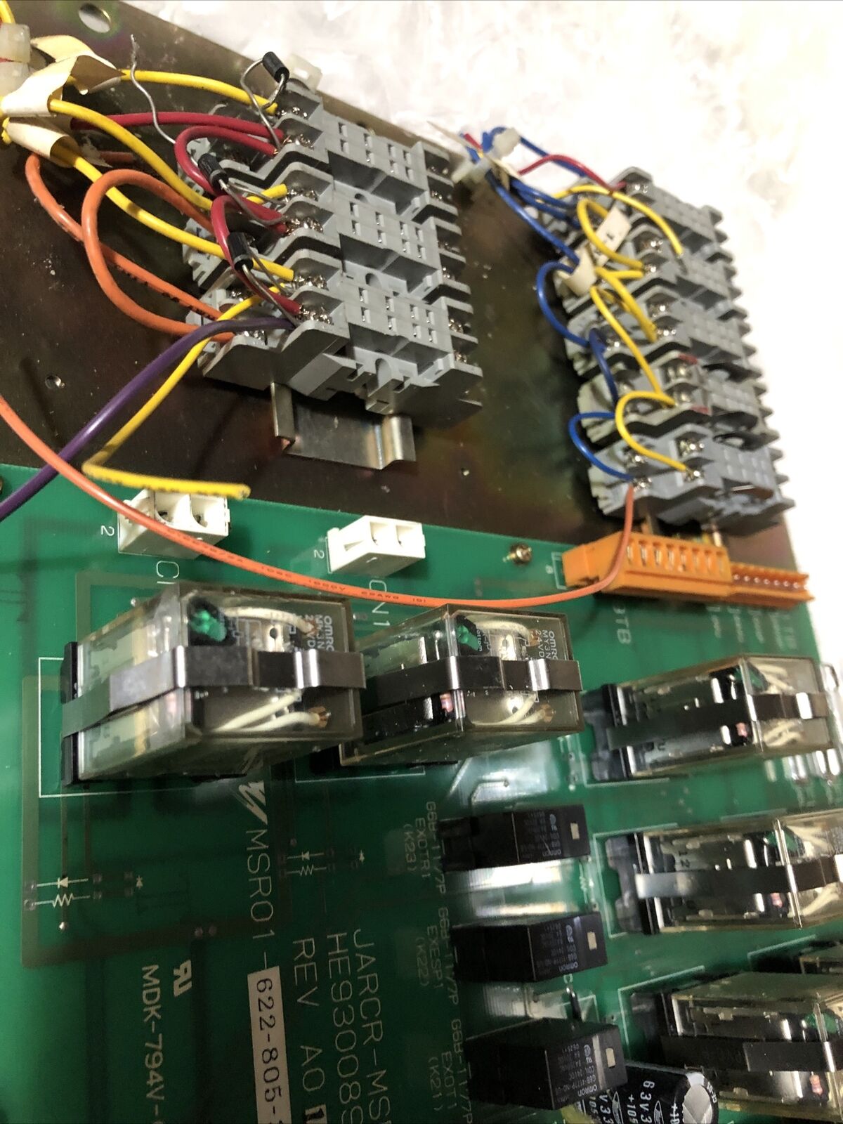 Yaskawa Jarcr-Msr01 He9300891,Msr01-622-805-3 Mdk794v Power Supply Board,Bm