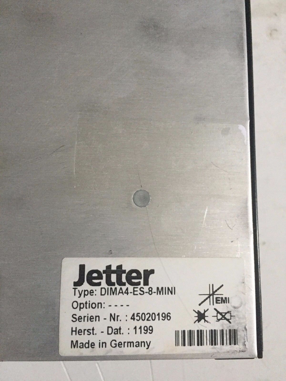 Jetter Dima4-Es-8-Mini,Dima 4-8 Mini Servo Drive Mini 400Vdc 230Vac ,Ec