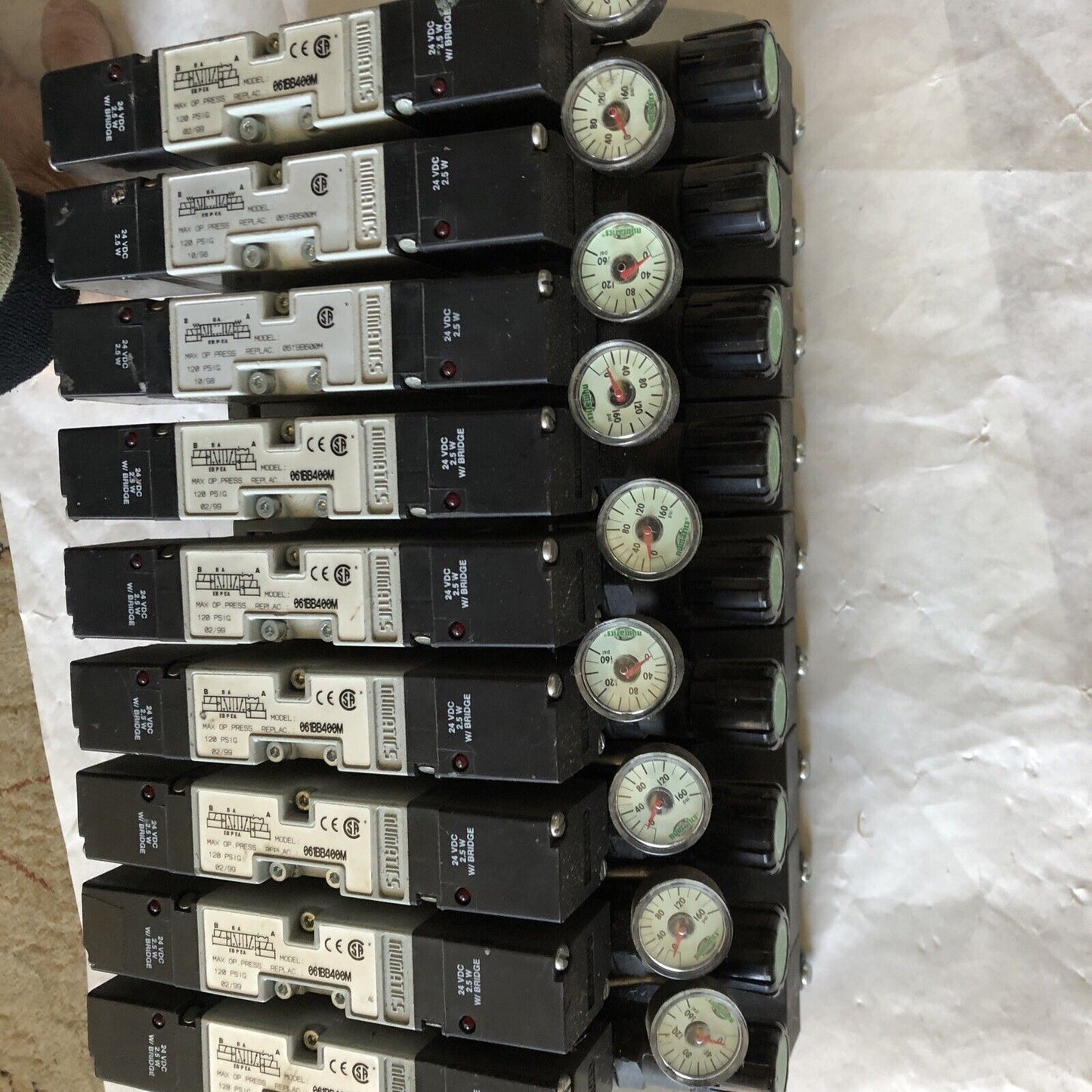 Numatics 061Bb600m,061Bb400m Solenoid Valve,062Rs715j,24Vdc 2.5W,Am