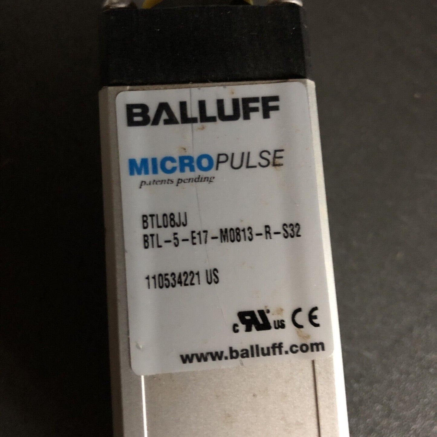 Btl08jj Balluff Btl 5 E17 M0813 R S32 Micropulse Linear Transducer,110534221,Al
