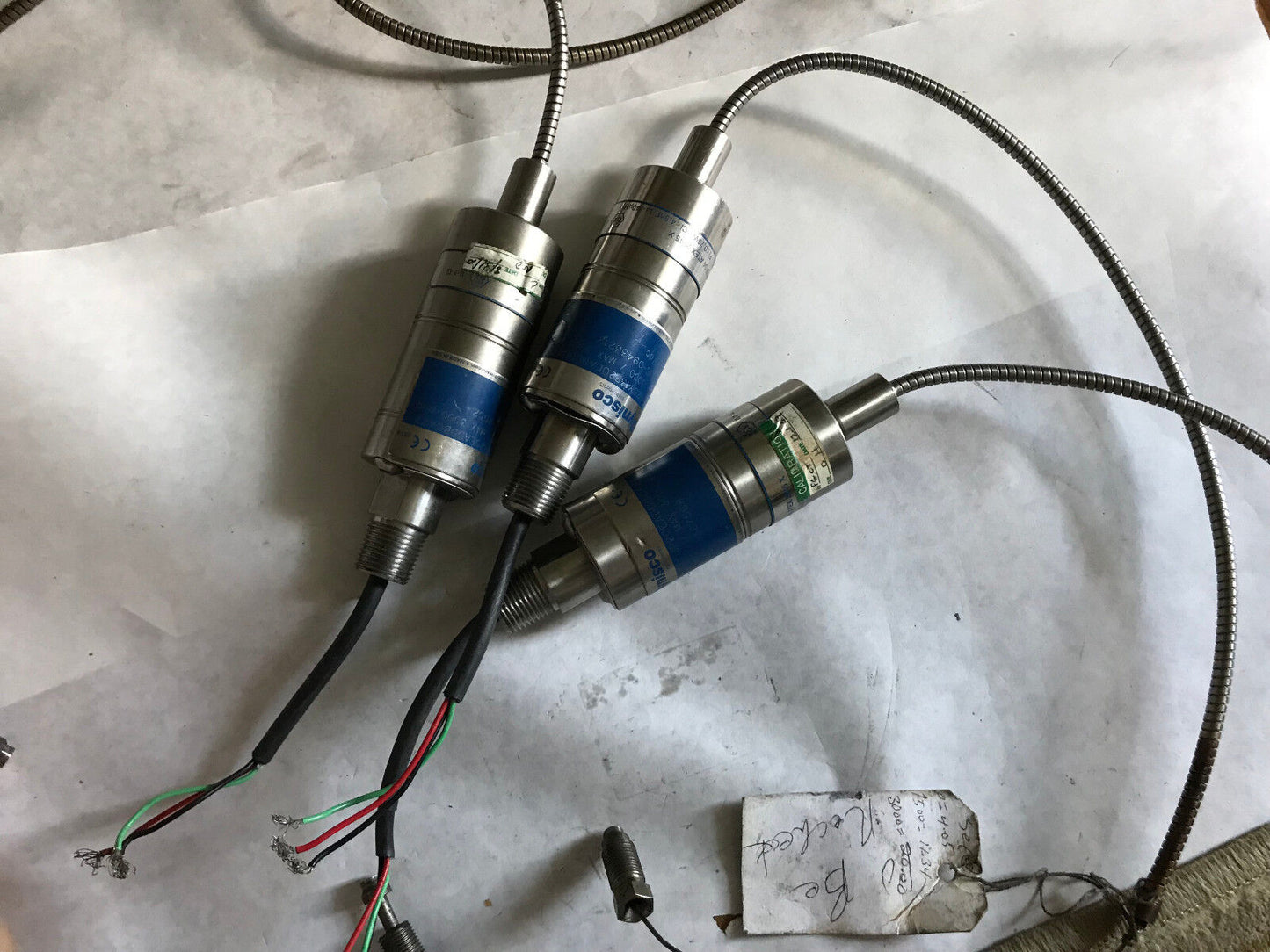 Lot 2 Dynisco 2242Sy13p20eaddbcazz Transducer 24Vdc, Range: Urv 3000/3000 Psi,Eq