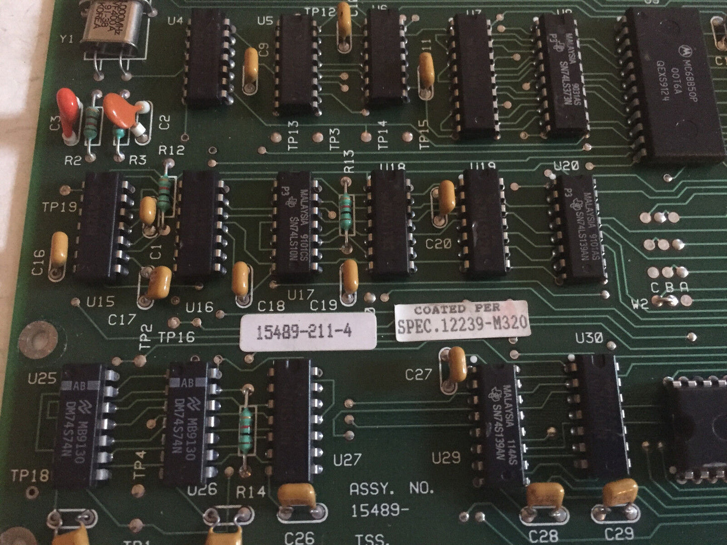 Moore 15489-211-4,Moore 12239-M320 Siemens Pc Board Apacs,Cs