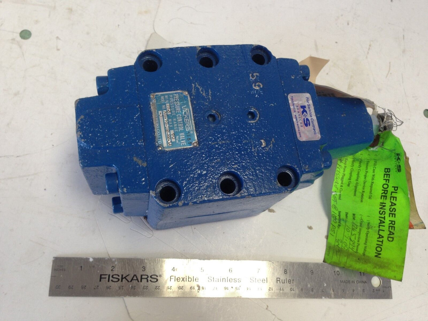 Vickers Rg-10-D8-22-Ja-J, Rg-10-D2-22-Ja-J  Pressure Control Valve,Dg