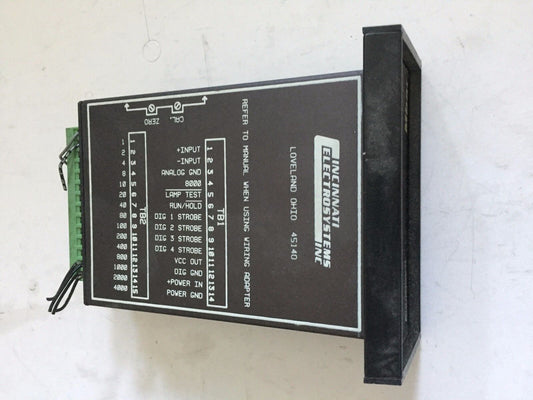 Cincinnati Electrosystems Mbar,432-Dci-So-Sc-Ss-4/20Ma-0/150 Display,432-Dc1,Bz