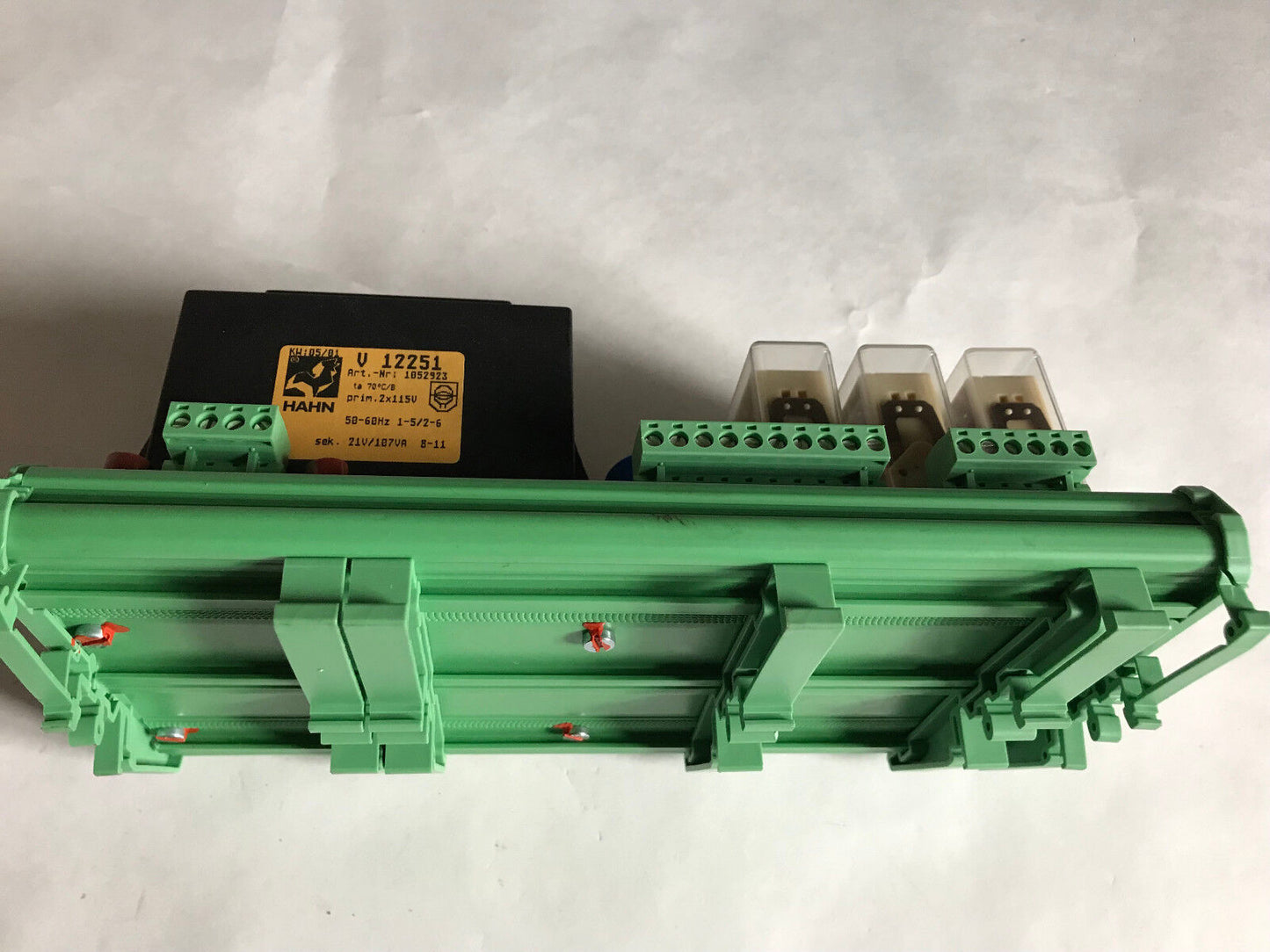 Schmersal Scr Xr-Ac,Hahn V12251 Transformer 230/115Vac Lsrb-243,400Ma,1052923,Sh
