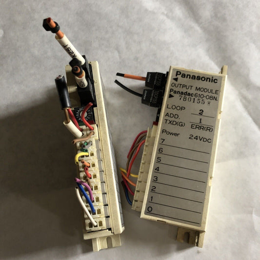 Lot 2 Panasonic 610-08N Panadac Plc Inputs, Output 61008N,Ct