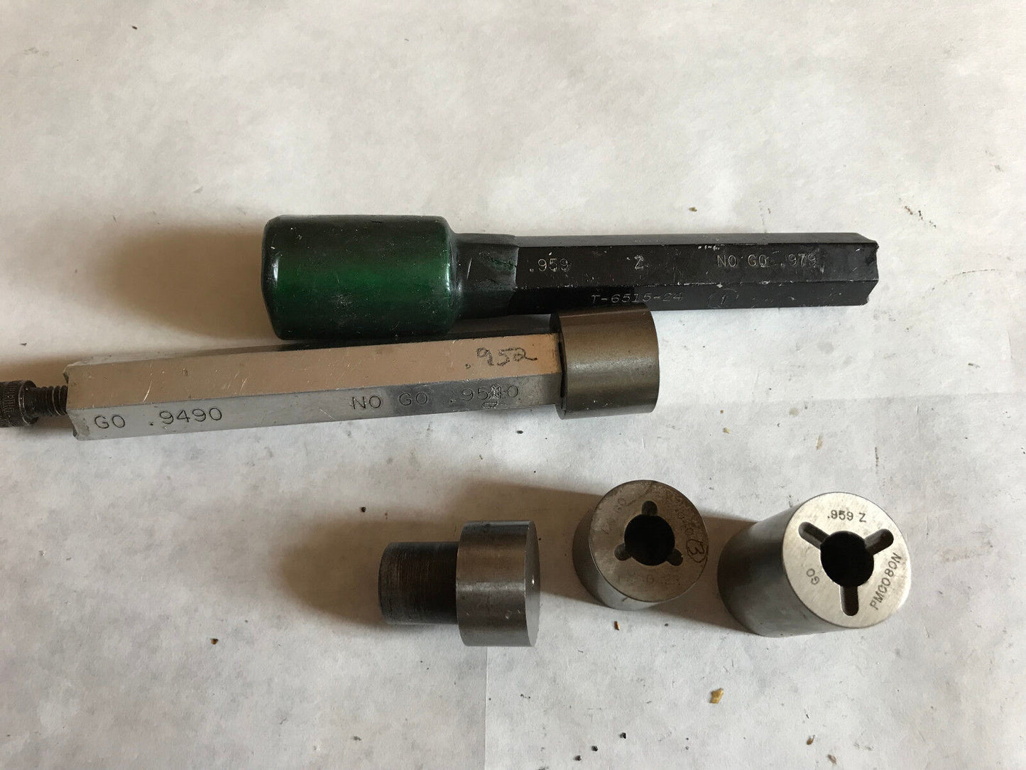 The Pipe Machinery 952 Inspection Gage Go No Go Plug .952 .959 .940 .940 .959,Ag
