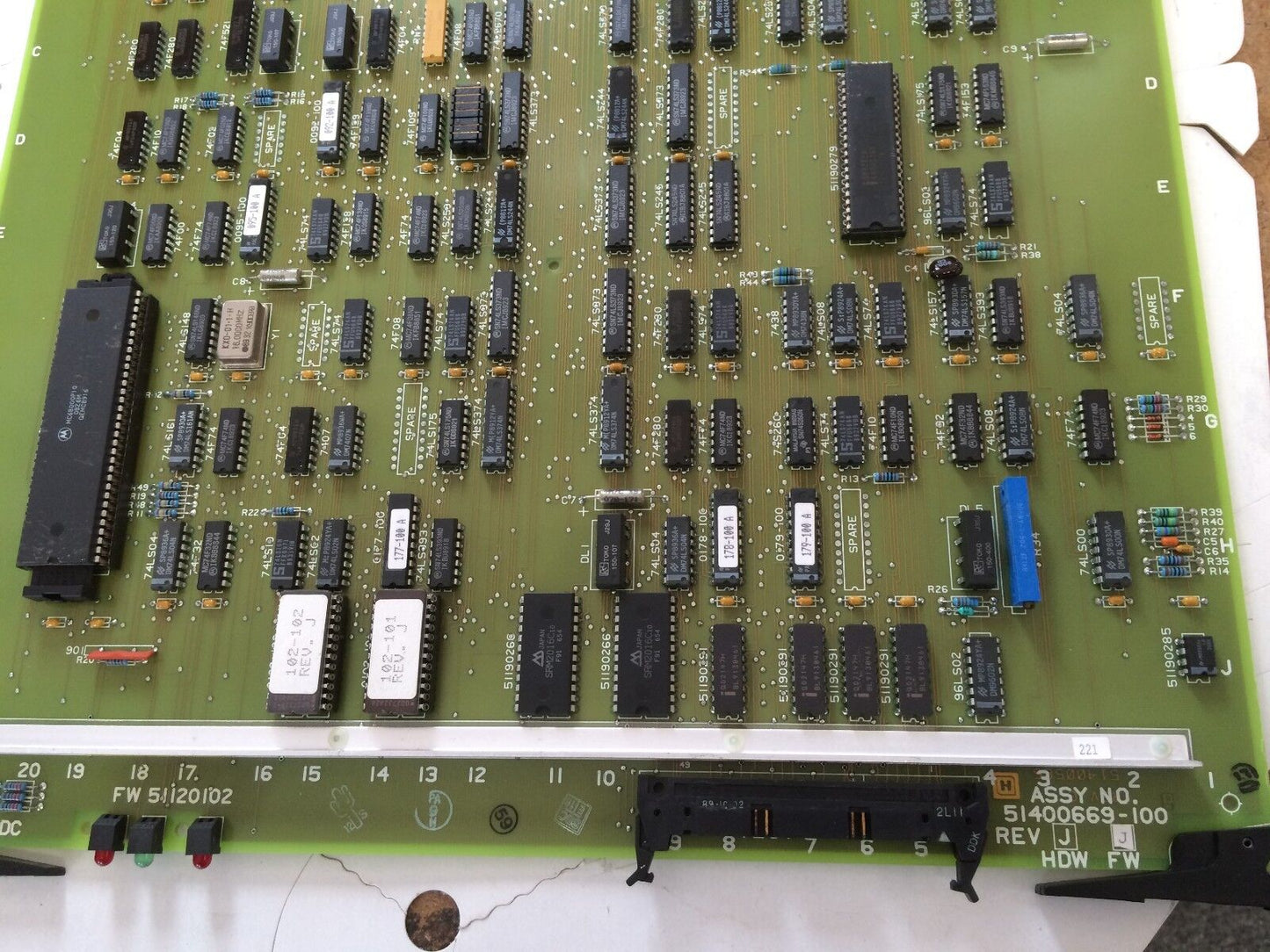 Honeywell Fw 51120102  Pc Board Fdd Pwa 51400669-100,Cg