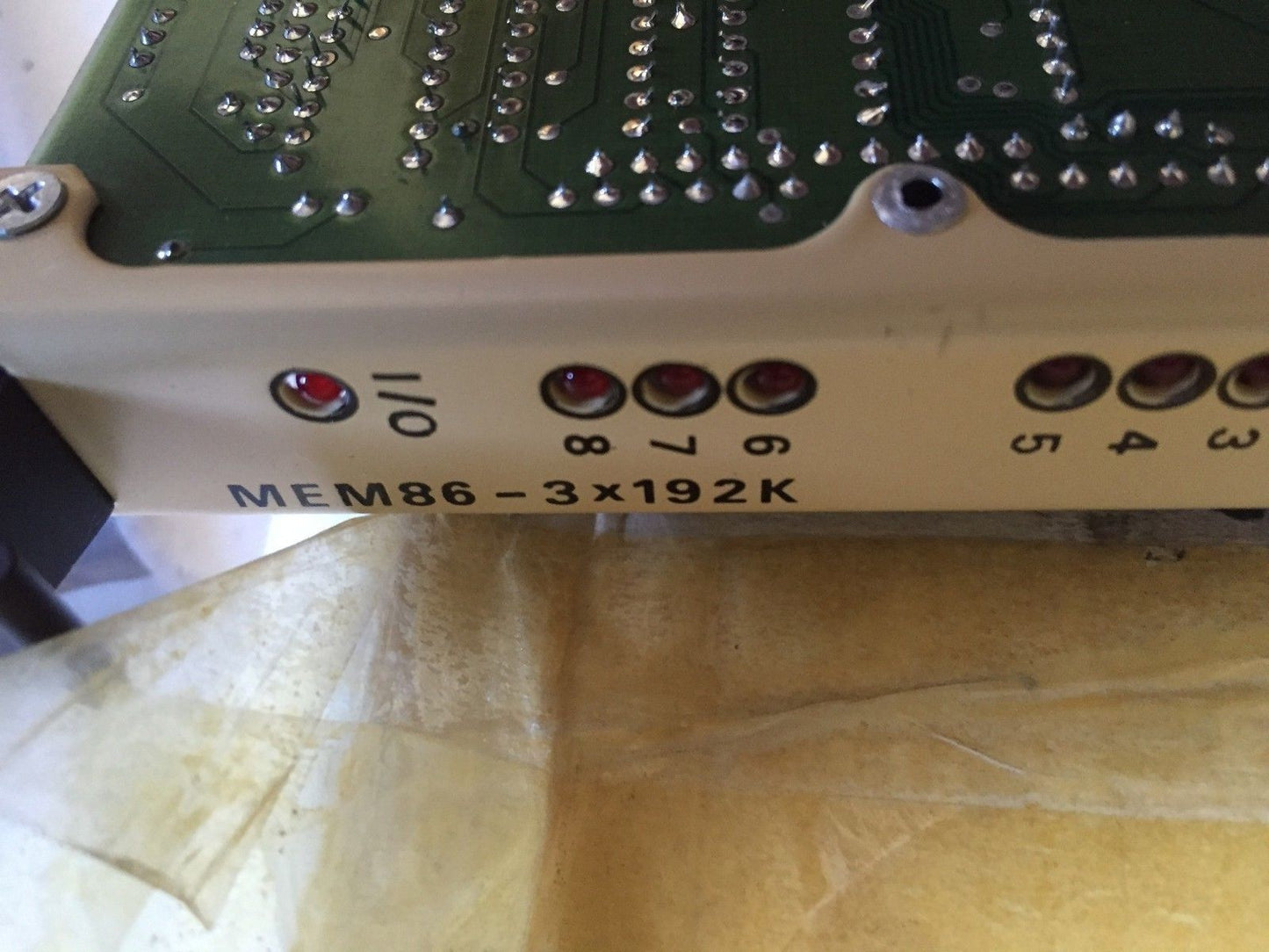 New Allen Bradley Mem86-3X192k,Mem-3*192/E3e100, Pcb Board,Fb
