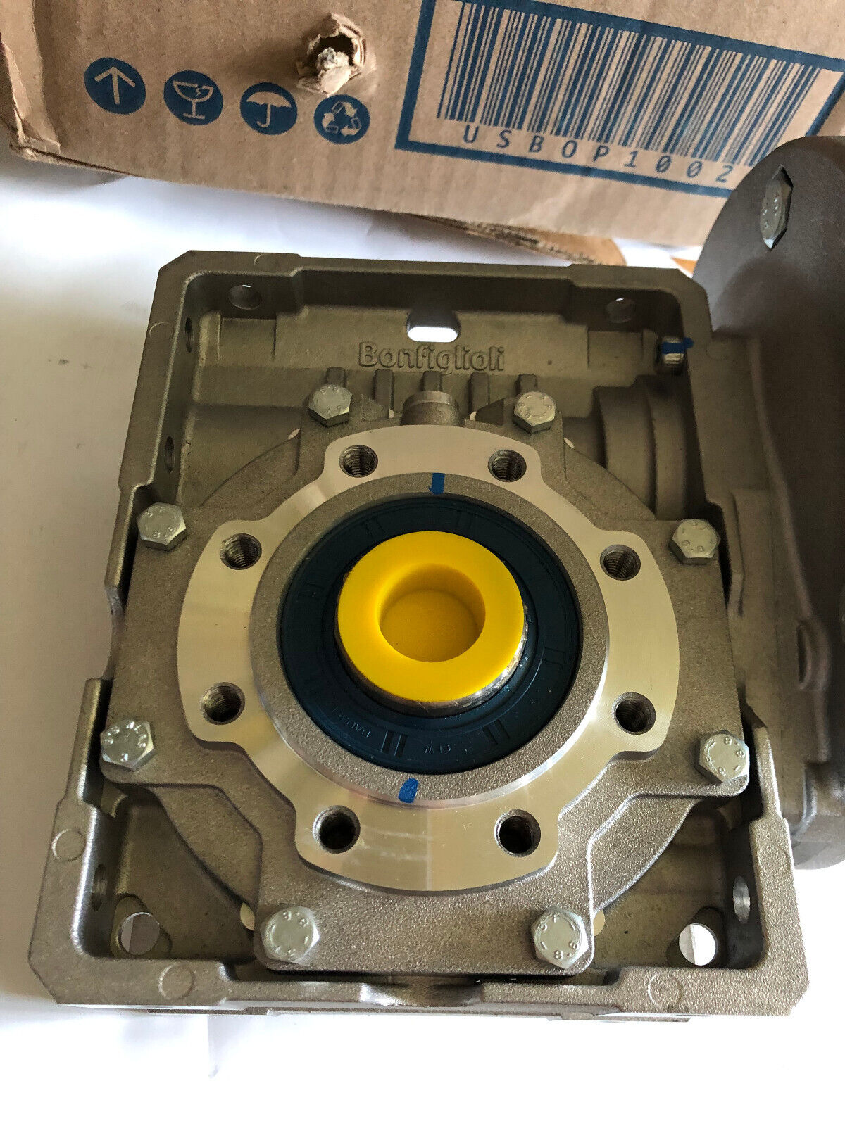 New Bonfiglioli W63u70p90b5b3 Gear Box,W 63 U 7 P90 B5 B3,Cod.2G20010351,Ay