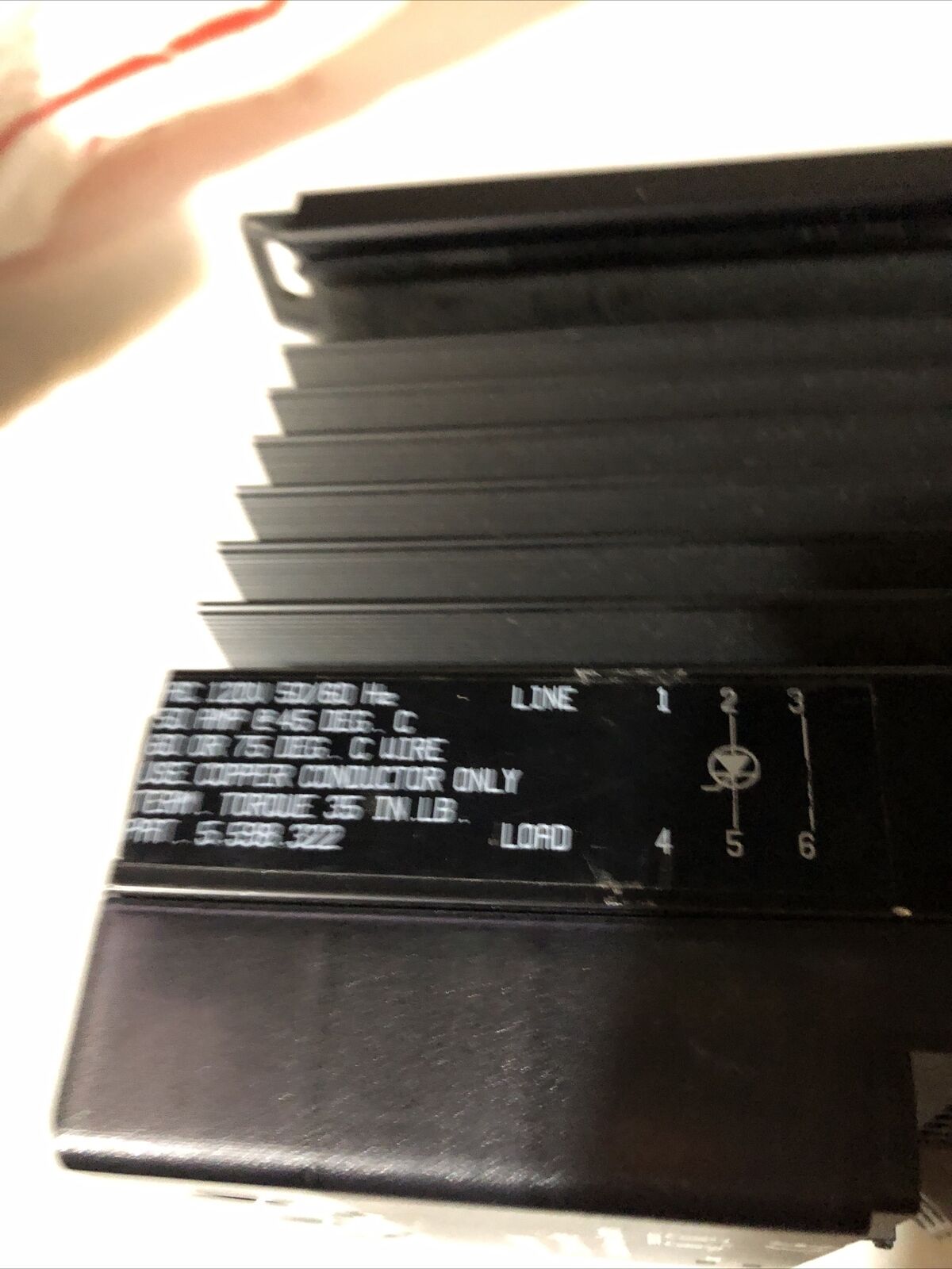 Watlow Power Controller Solid State 0-10Vdc Din-A-Mite Dc1s-5012-V300,Bf