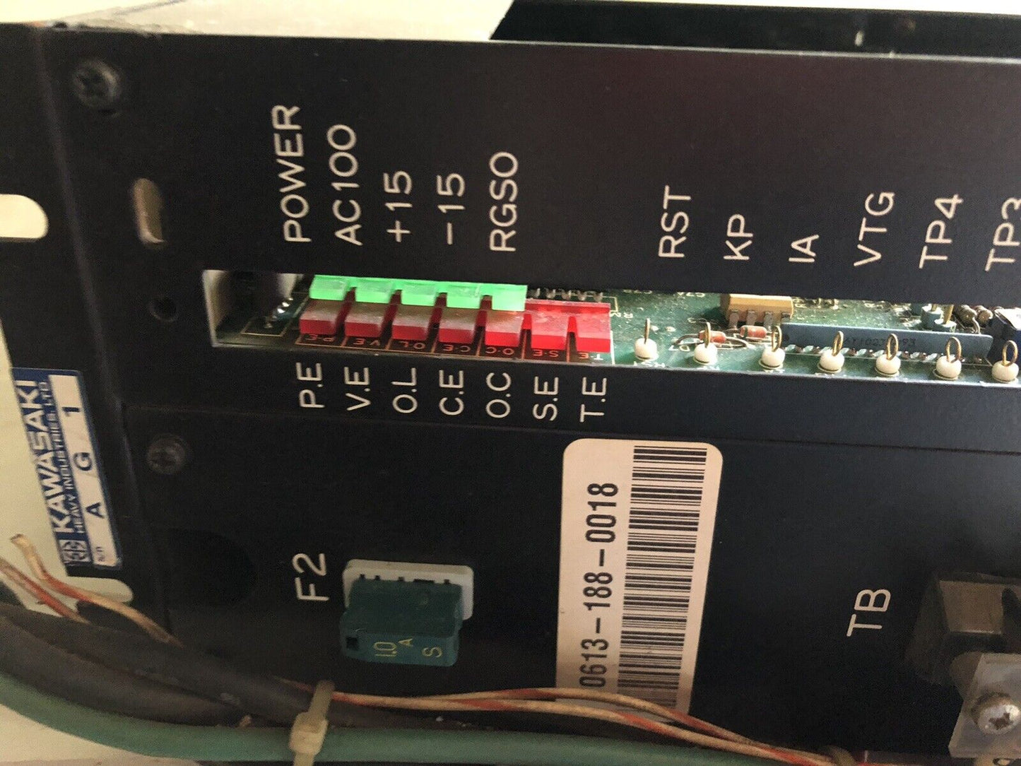 Kawasaki/ Sanyo Denki 27Ba050fxt33 Bl Super Servo Amplifier 27Bao5ofxt33,Te