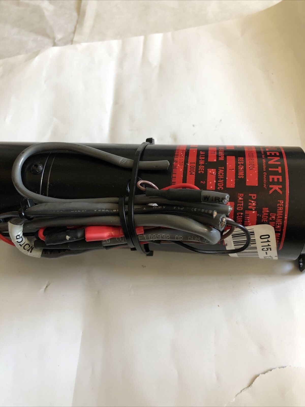 Glentek Gm2340-11-02001810-032A Dc Motor, 180 Vdc,Cr