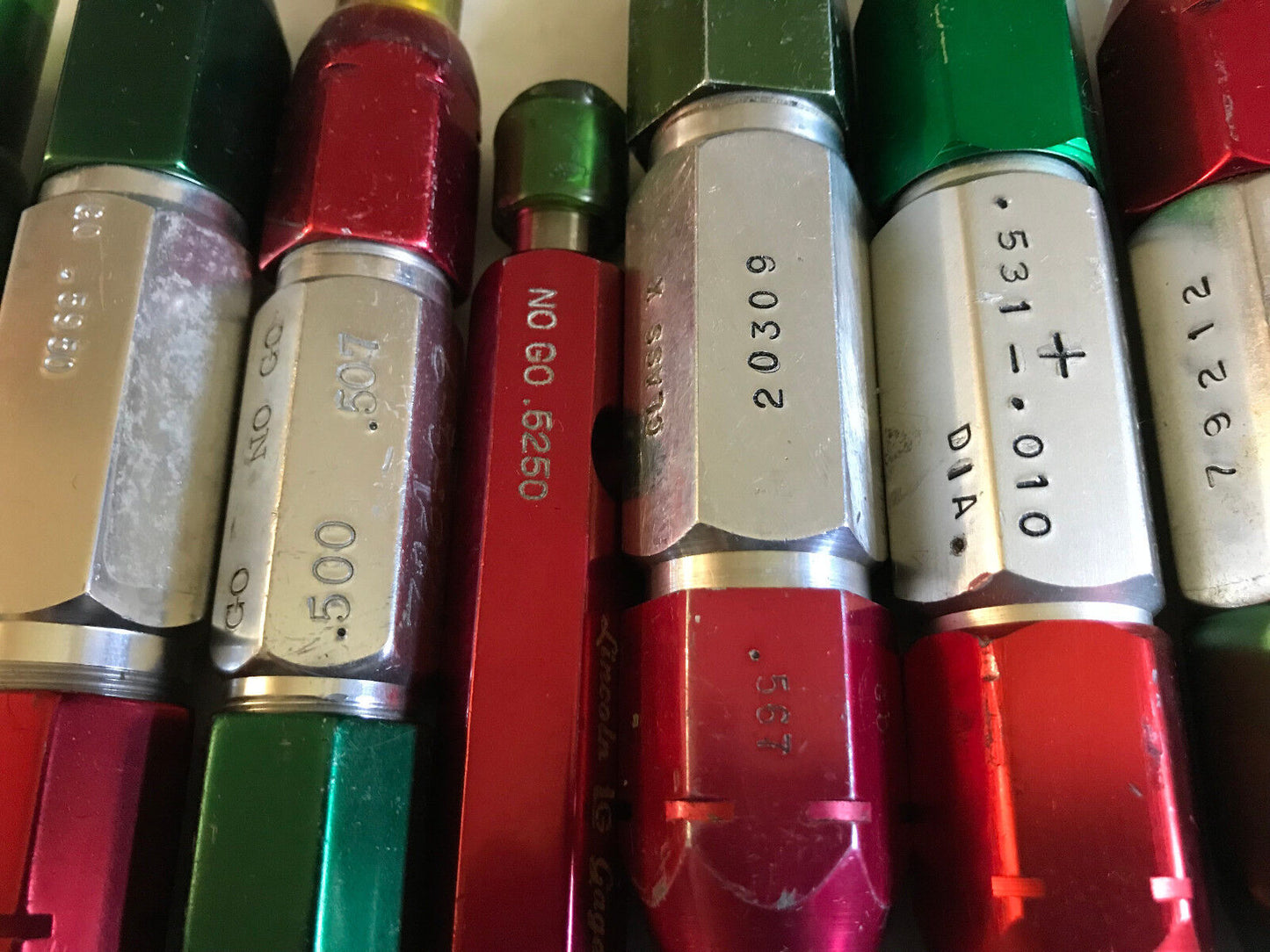 Lot Plug Gage Go Nogo Van Keuren .6020,5950,5660,5600,5960,6025,5150,5170,Es