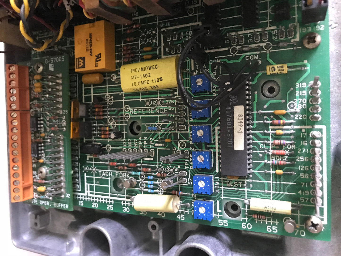 Reliance Electric Regen Minipak Plus 14C40 Dc Drive .75 Hp 90 Vdc 1 Ph,1000 A,Er