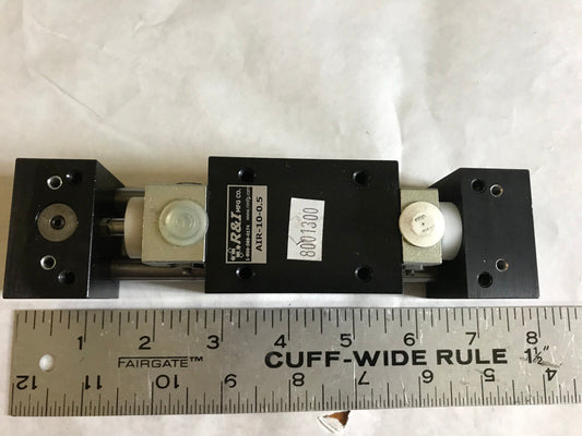 New R&I Mfg. Air-10-0.5 Dura-Slide Pneumatic Slide,R&I  Air-10-0.5 ,Eq