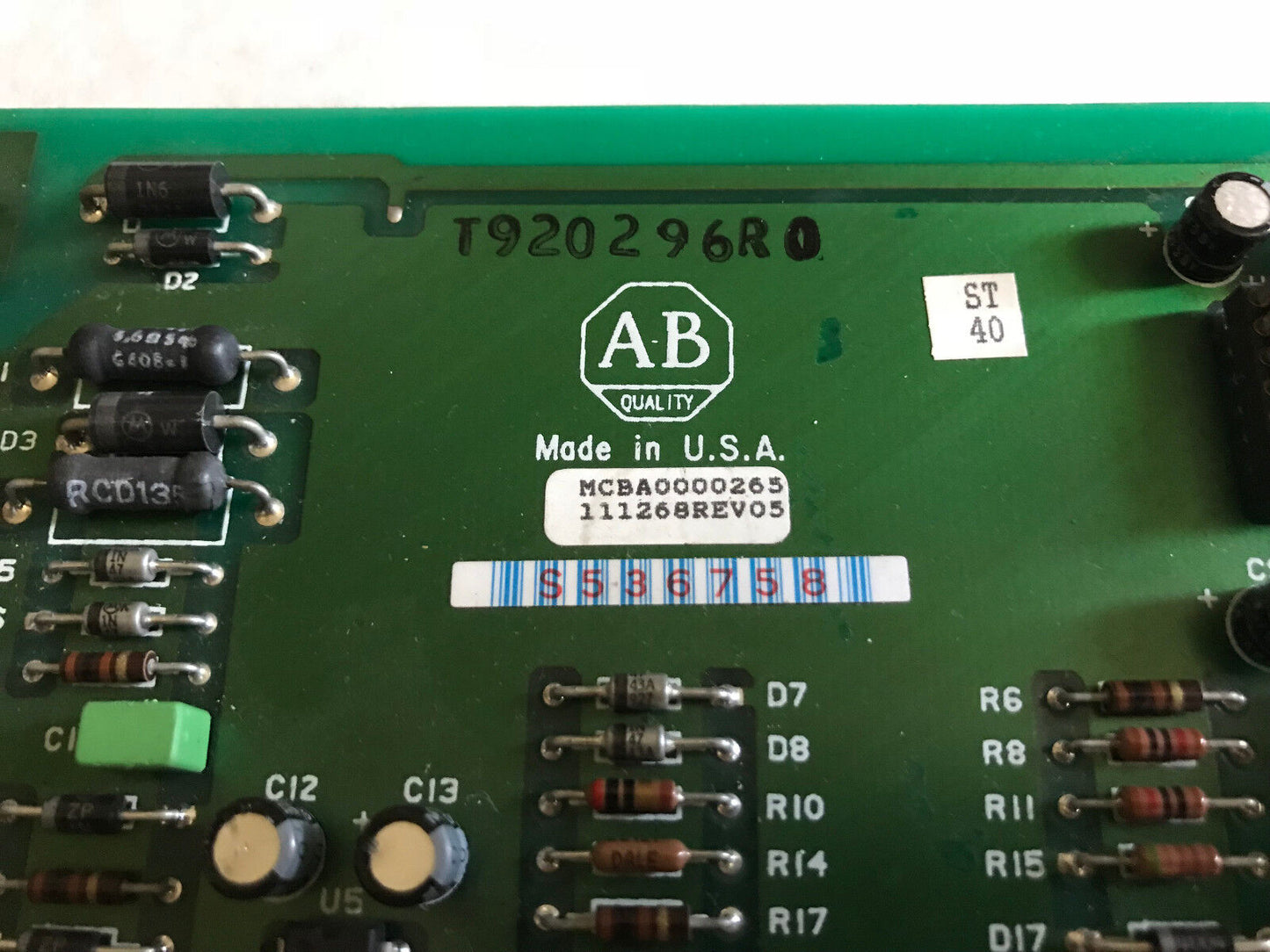 New Allen-Bradley 111268 Function Multiplier,Mcba0000265 111267-02,T920296r0,Ag