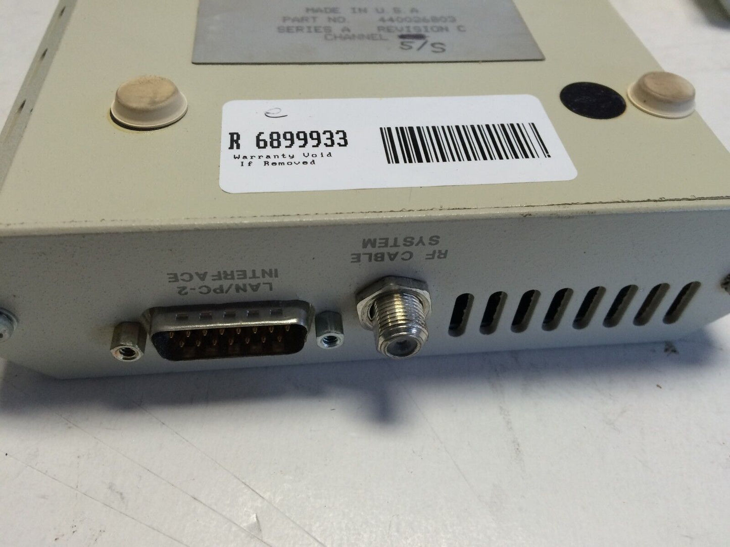 Allen Bradley 6625M1s,Lan/Pc-2 Bb Intfc 6625M1r,Band Interface,440026904,Cf