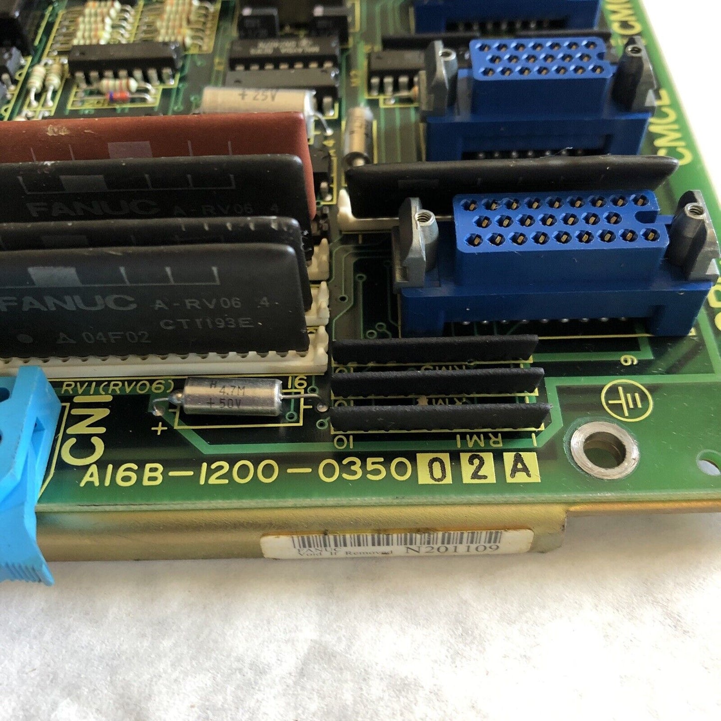 Fanuc A16b-1200-0350,Fanuc A16b-1200-0350 02A Panel Mate Plc Circuit Board,Ee