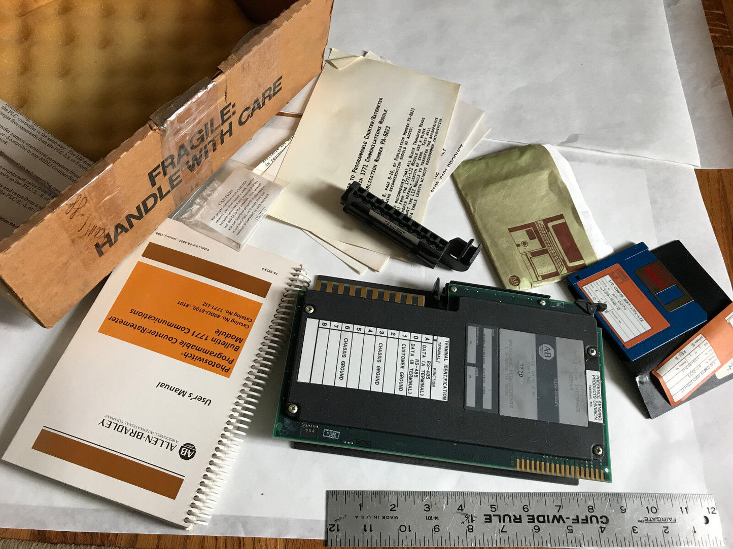 New Allen Bradley 1771-Liz,80Dli-8100 Interface Module 1771 L1z,St