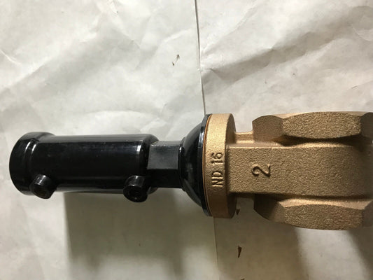 New 2" Rovel Nd16 Nylon Operator Gate Valve Pneumatic No Normally Open,Ag