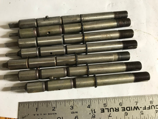 Lot 7 1/2 Strippit Wilson Turret Rectangle Punch Wt.125X.280 Rt,.135X280,129X256