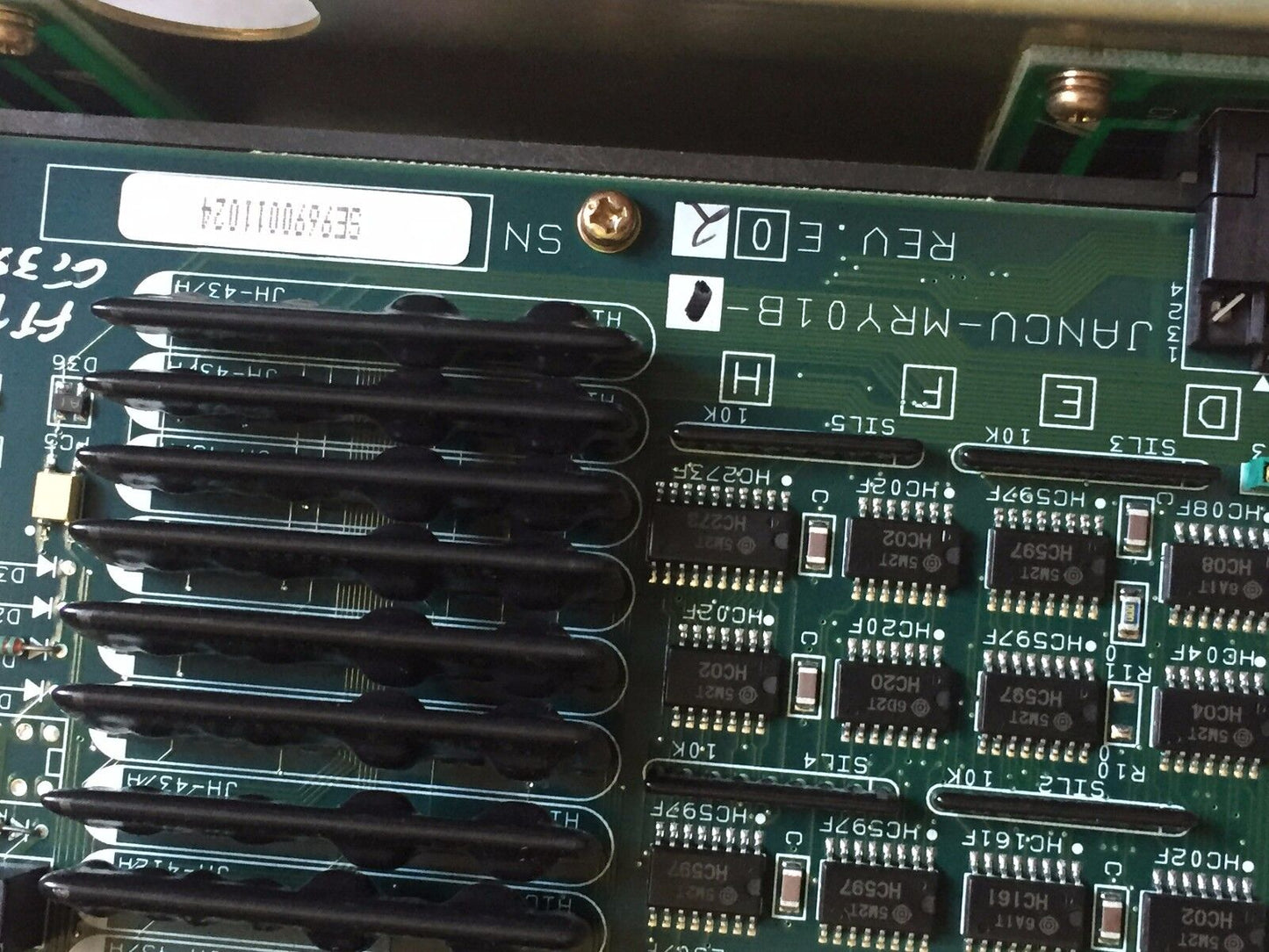 Yaskawa Jancd-Mbb02-1 Rev.E,Mry01b-1,Mi004,Jzncu-Mrk09-19 Backplane,Ek