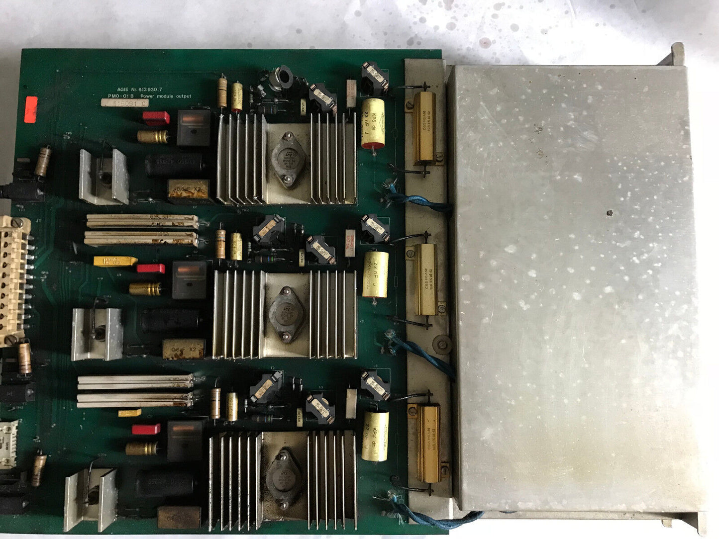 Agie Pmo 01B Power Module Output  Agiepuls Mm Wire Edm Nr. 613.930.7,616091 C,Ah