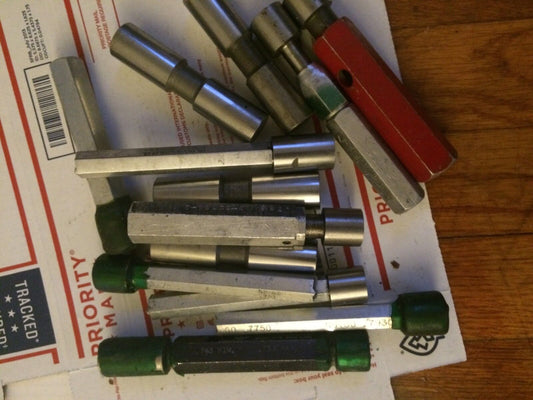 Used Lot Go No Go Gage Plug Guage .8050,8130,7720,8100,803,800,7775,783  Bo8-3