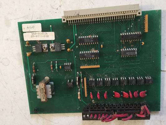Controls Di-500,Edac 880321R1.2,010-0124-12,D1-500 Board,Cr