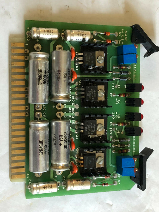 Acrison Md-2-49 P.C.-A, Md Ii Plc Control Board,Ar