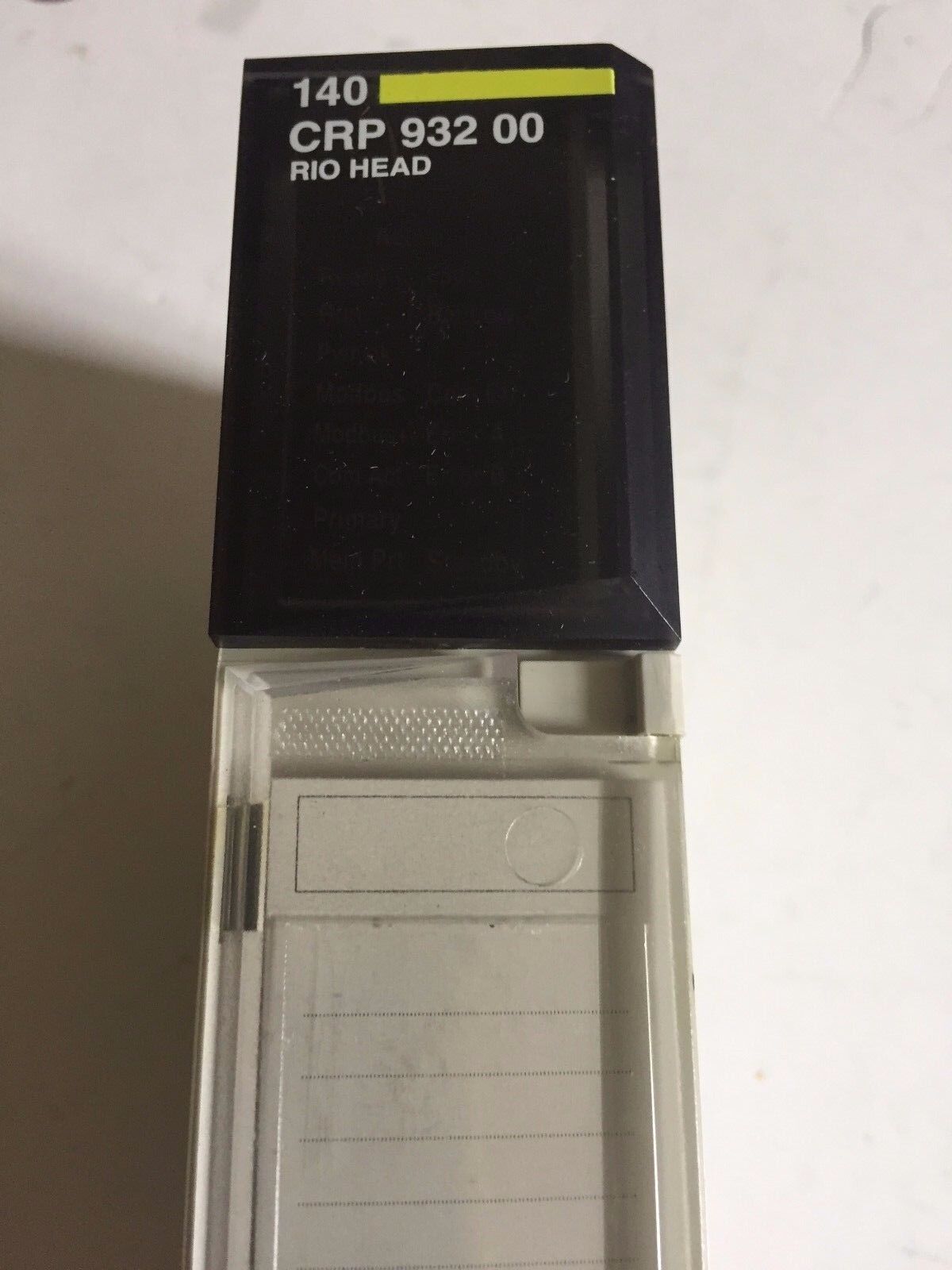 Modicon 140 Crp 932 00,Schneider Electric Interface,Rio Head S908 2Ch,Bv