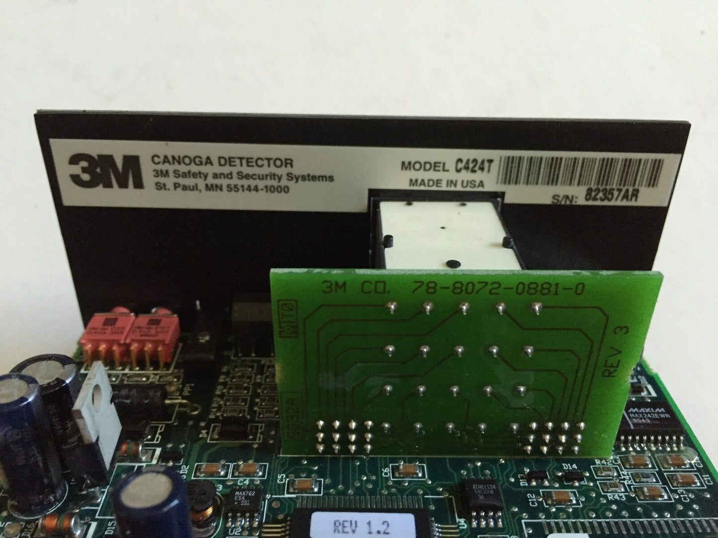 New 3M C424t,3M Canoga Detector Perkins Loop Digital 12-24Vdc 78807208745,Cw