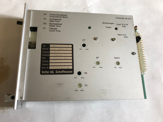 Vetter Rtc-411T/H Temperature Controller 32 Ma,230V 41928/29,Ag,Schaffhausen,Ab