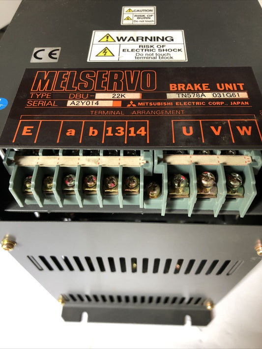New Mitsubishi Dbu-22K Melservo Dynamic Brake Unit, 22 Kw,Cx,Fl