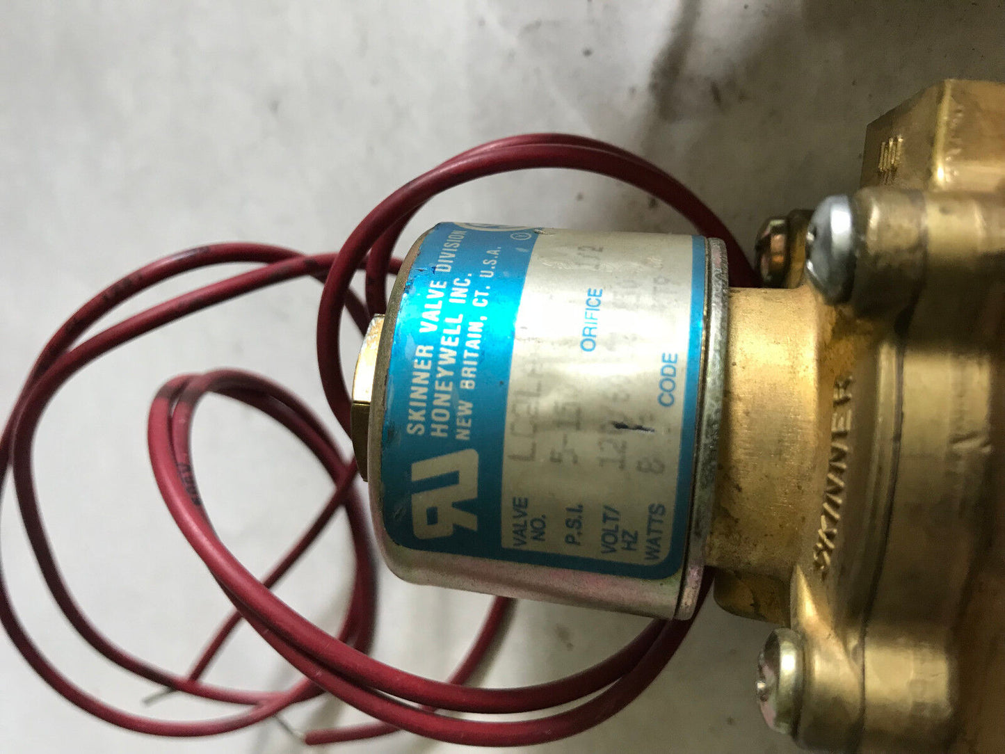 New Honeywell Lc2la3150 Solenoid Valve Orifice 3/8"  Npt,Watts,Skinner Valve,Es