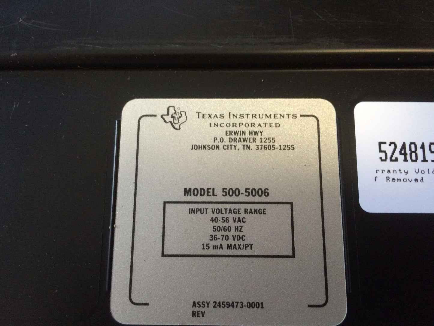Texas Instruments 500-5006 Siemens Digital Input 500 8In 48Vac/Dc ,Bh