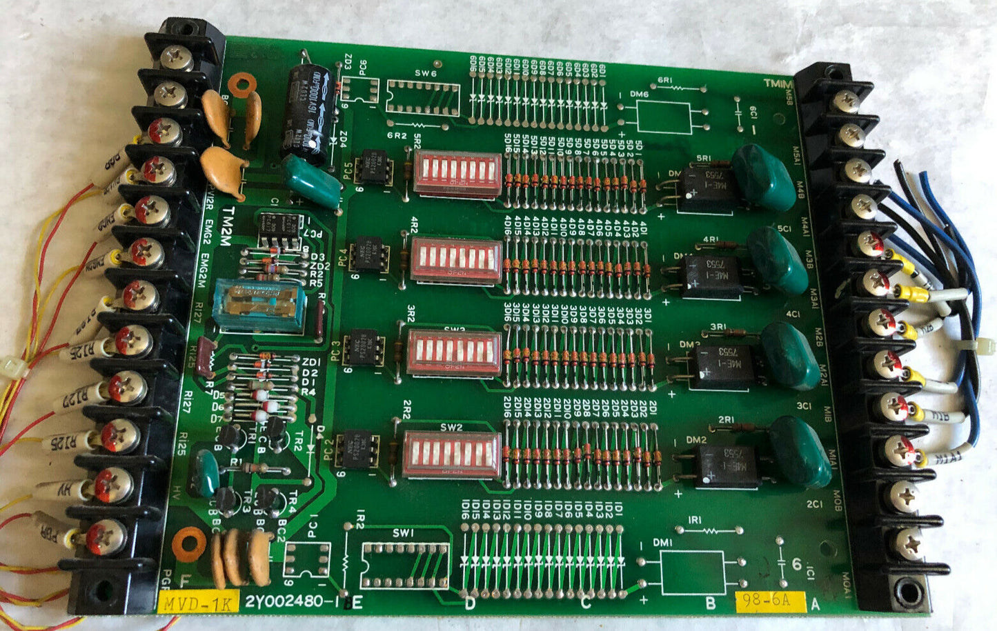 Hitatchi Mvd-1K 2Y002480-1 E Plc Circuit Board,2Y002480-1Be,2Y002480-1E,Tf,Tk