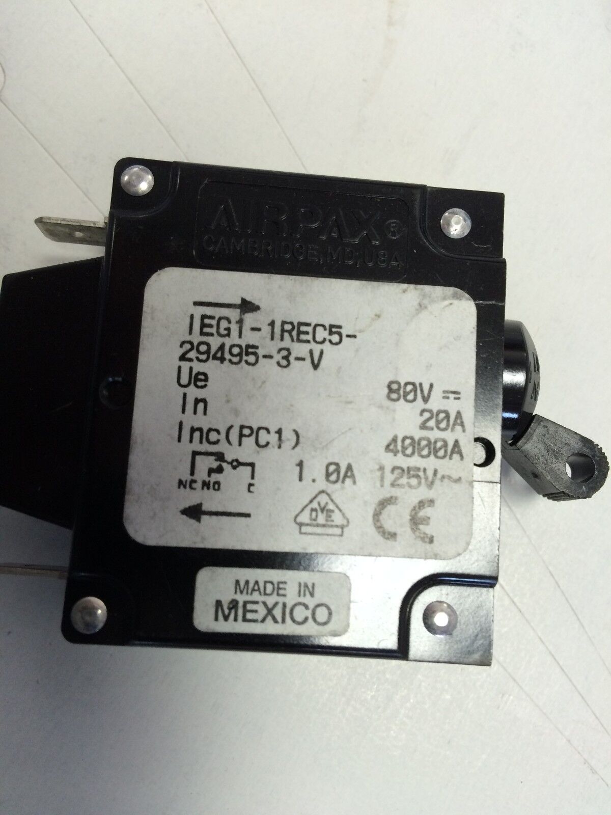 New Lot 3 Airpax Ieg1-1Rec5-29495-3-V ,Ieg11rec5  294953V,Bz