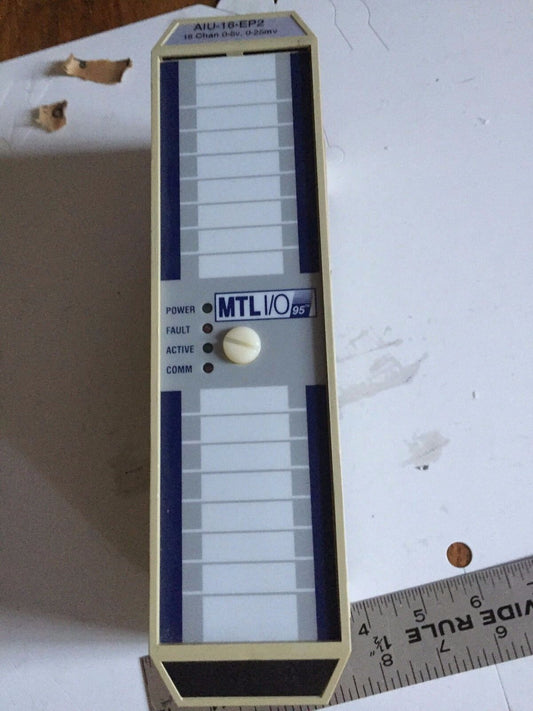 Mtl Aiu-16-Ep2,Measurement Ltd Analog Input,16 Chan 0-5V,Aiu-16-Ep,Bl