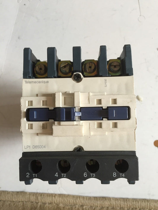 Telemecanique Lp1 D65004 Contactor 65Amp 4Pole 575Vac Iec,48V Coil,Bc