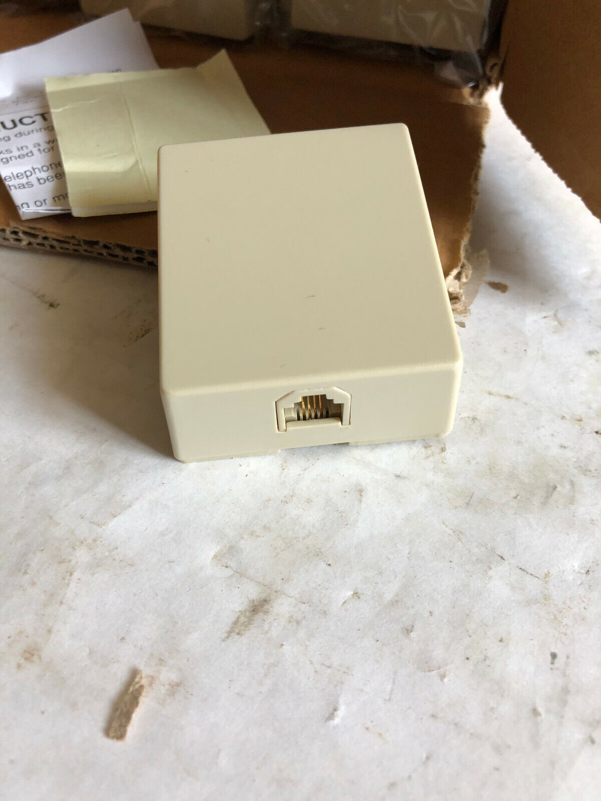 New Lot 25  Leviton 4625A-24I Conductor Modular Jack Biege 4625A-241,Hj