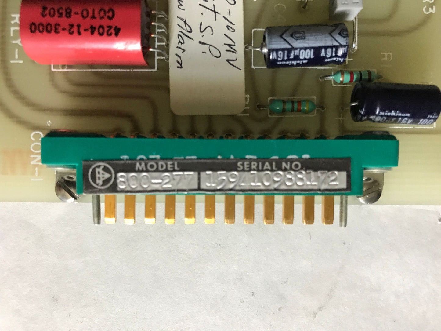 Ecs 800-277 Pc High-Low Alarm Card 530-479-1 Pcb 800-277,Ad