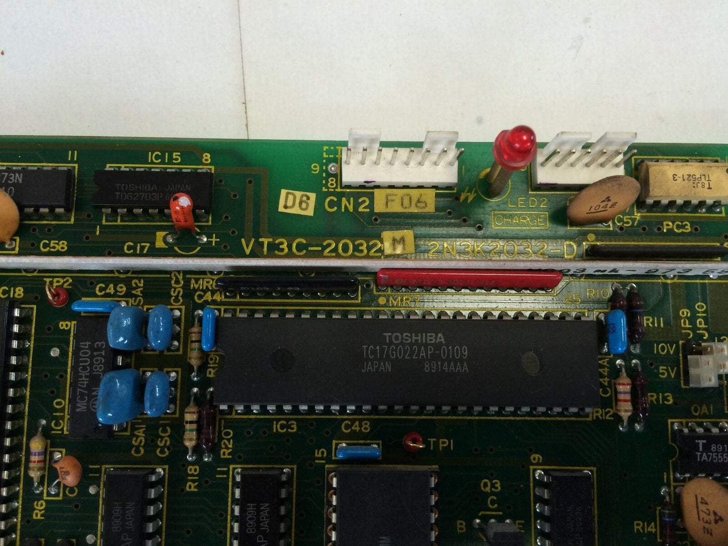 Toshiba Vt3c-2032M 2N3k2032-D,Vt3c-2032 Drive Control Board T-K Mel-4-K-Hb,Dj