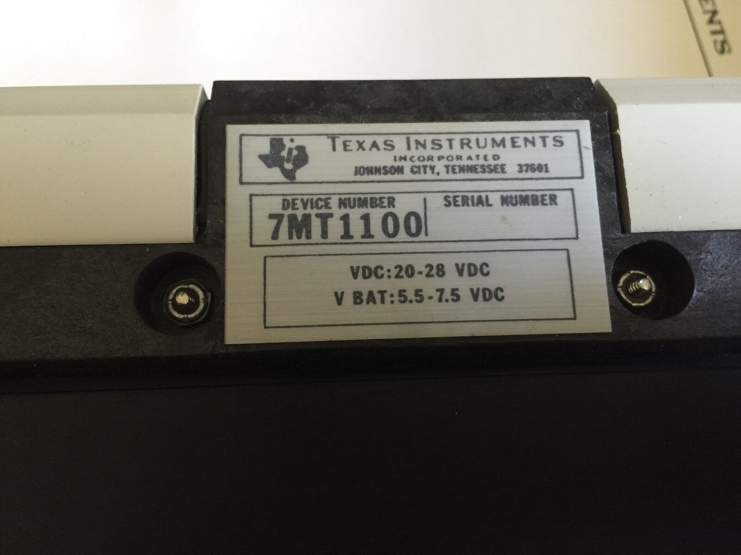 New Texas Instruments 7Mt1100, Siemens 7Mt-1100 Input Module Pulse 8Point,Df