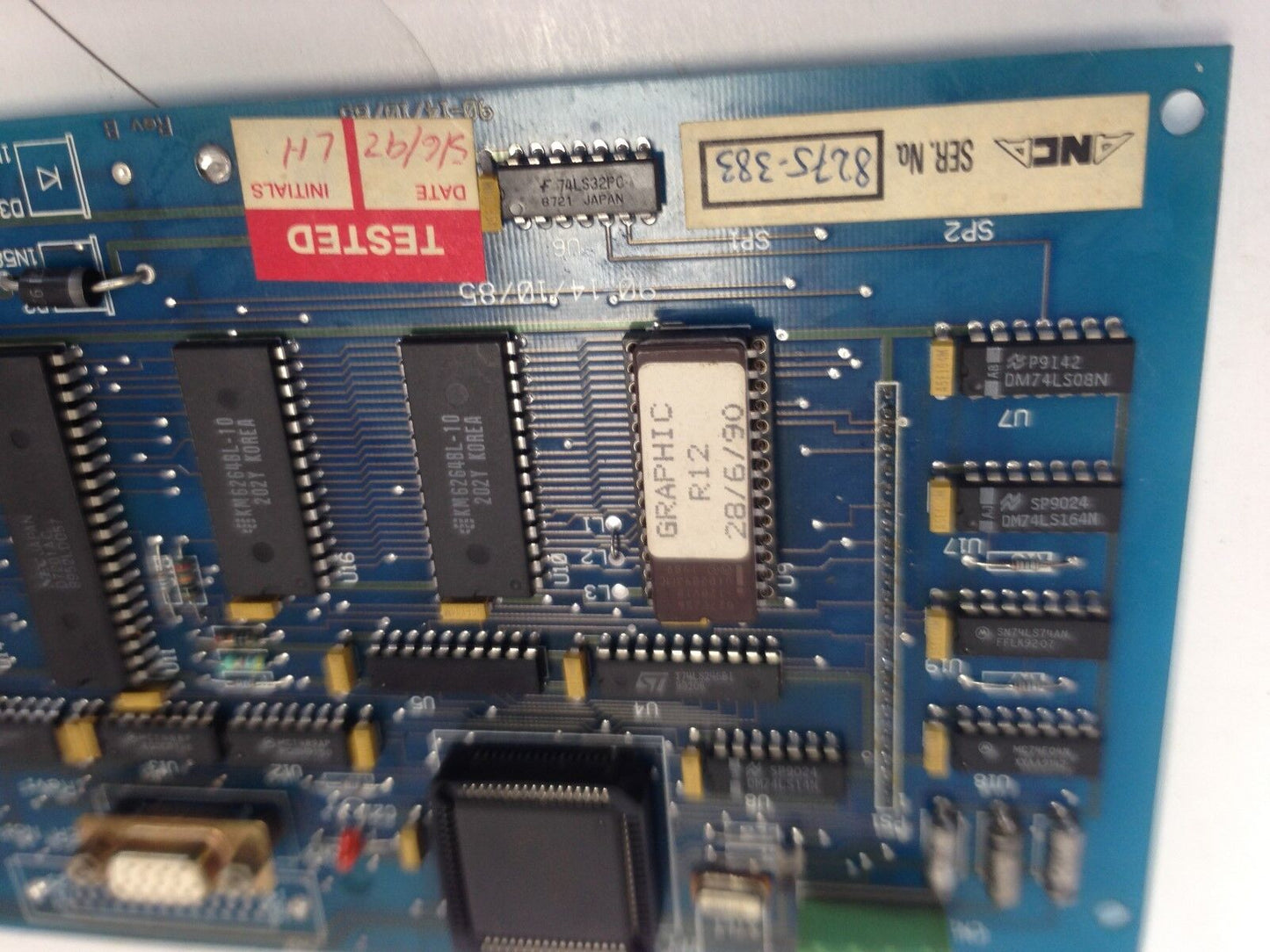 Anca 90-14/10/85 Fastgrind One Half Of Display Control Board,Dl